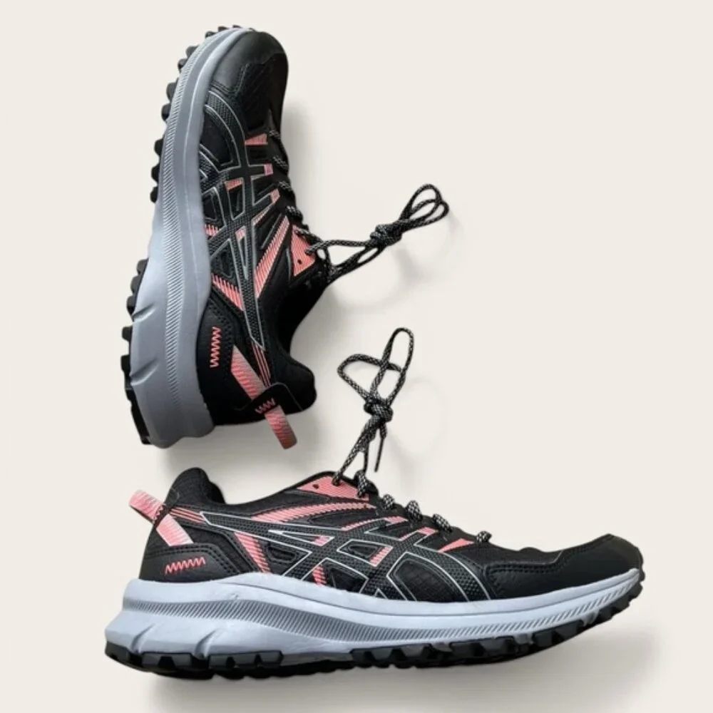 ASICS Women's Trail Scout 2 Running Shoes - 'Black Sheet Rock' U.S. SIZE: 8.5 - Picture 2 of 5